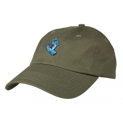 Casquette Santa Cruz Mini Hand Dark Olive 2022 pour