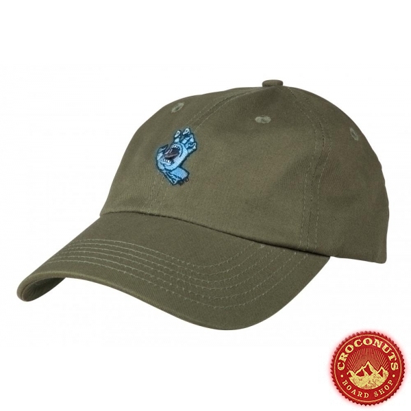 Casquette Santa Cruz Mini Hand Dark Olive 2022