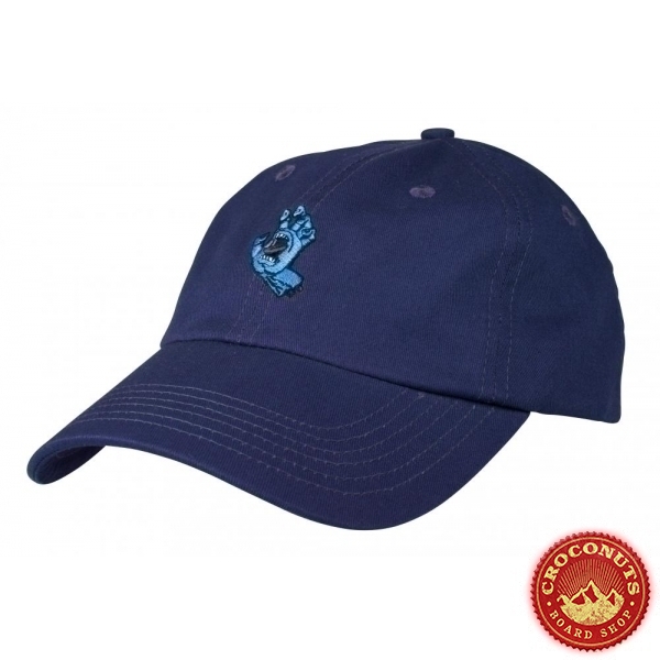 Casquette Santa Cruz Mini Hand Dark Navy 2022