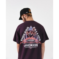 Tee Shirt Jacker Endless Falling Purple 2022