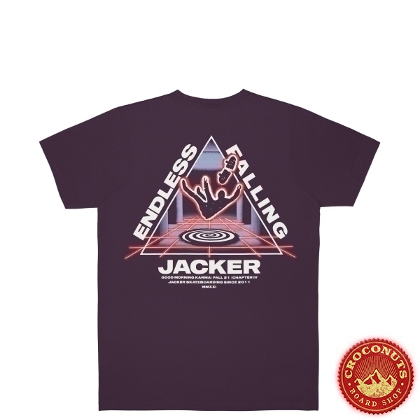 Tee Shirt Jacker Endless Falling Purple 2022