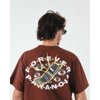 Tee Shirt Jacker Paranoid Brown 2022