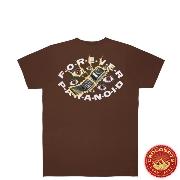 Tee Shirt Jacker Paranoid Brown 2022