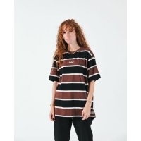 Tee Shirt Jacker Stripes Brown 2022