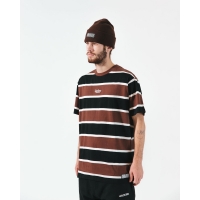 Tee Shirt Jacker Stripes Brown 2022