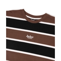Tee Shirt Jacker Stripes Brown 2022