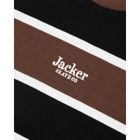 Tee Shirt Jacker Stripes Brown 2022