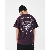 Tee Shirt Jacker Black Cats Purple 2022
