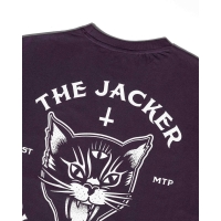 Tee Shirt Jacker Black Cats Purple 2022