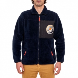 Veste Pull In Sherpa Artik Navy 2022 pour homme, pas cher