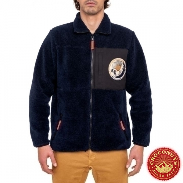 Veste Pull In Sherpa Artik Navy 2022