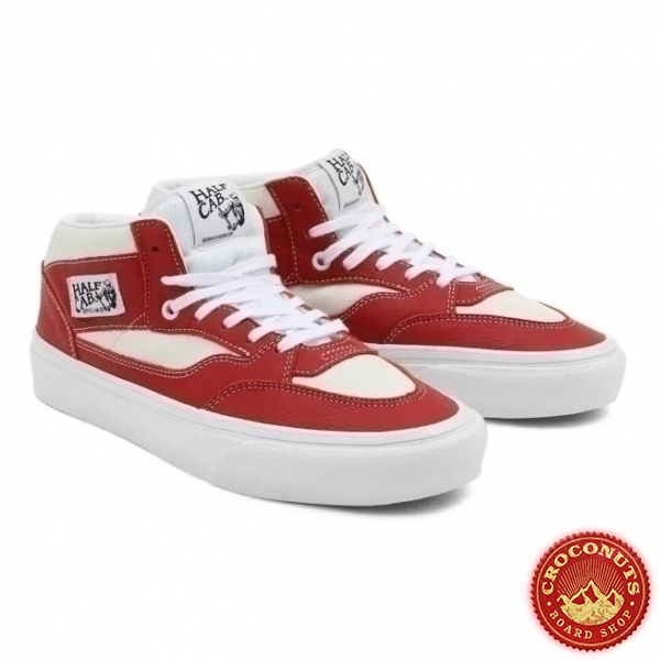 Shoes Vans Skate Half Cab'92 Red/White 2021