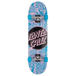 Skate Complet Santa Cruz Flier Dot Full 8 2025 pour unisexe