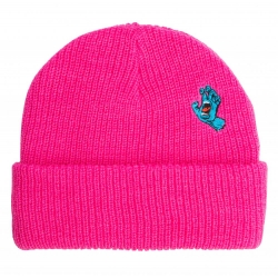 Bonnet Santa Cruz Screaming Mini hand Fluo Pink 2022 pour