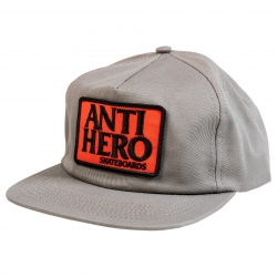 Casquette Antihero Reserve Patch Snapback Charcoal Red 2022 pour homme