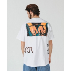 Tee Shirt Jacker Handcuffs White 2026 pour unisexe