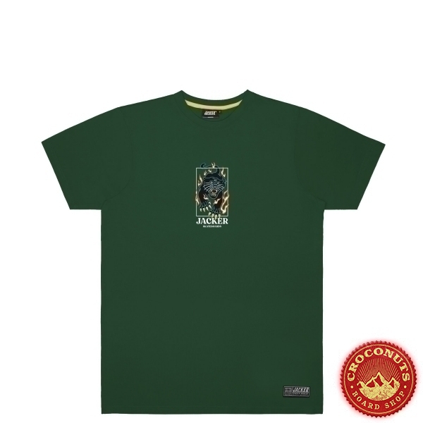 Tee Shirt Jacker No Justice Green 2022