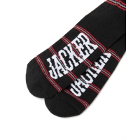 Chaussettes Jacker After Logo Socks Stripes Black 2022