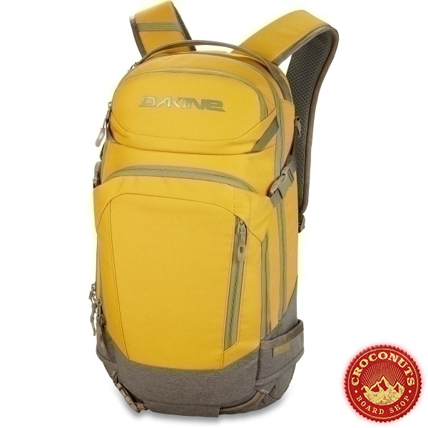 Sac Dakine Heli Pro 20L Mustard Moss 2022