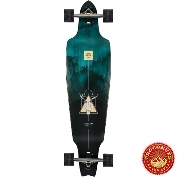 Longboard Globe Prowler Classic Bamboo Blue Mountains 2022