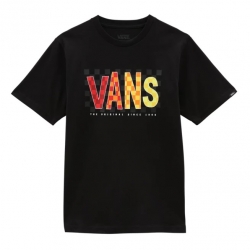 Tee Shirt Vans Boys Checks Black 2022 pour homme