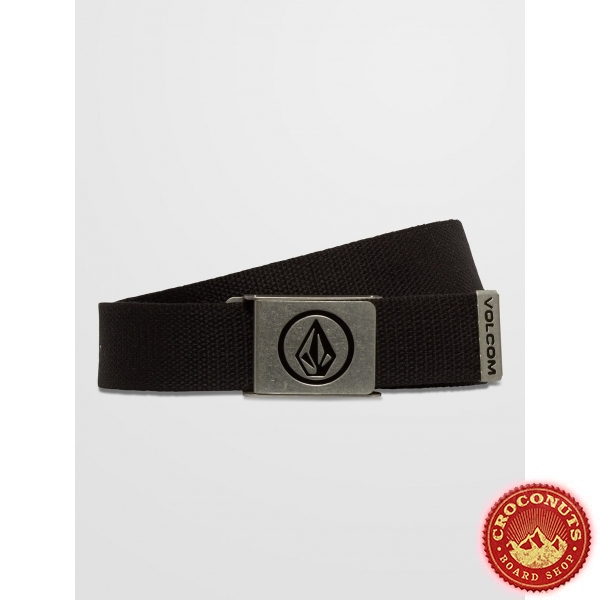 Ceinture Volcom Circle Web Black 2022