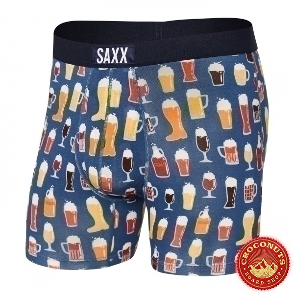 Caleçon Saxx Vibe Pool Denim Pitcher Perfect 2022