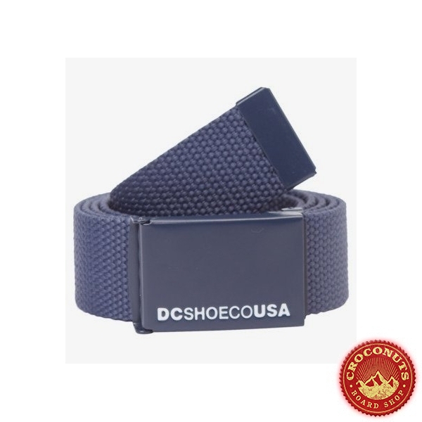 Ceinture DC Shoes Web Belt Moroccan Blue 2022