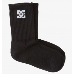 Chaussettes DC Shoes Crew Black 2022 pour homme