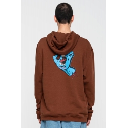 Sweat Santa Cruz Screaming Hand Chest Sepia Brown 2022 pour homme, pas cher