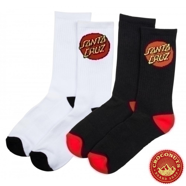 Chaussettes Santa Cruz Classic Dot (2 paires) 2022