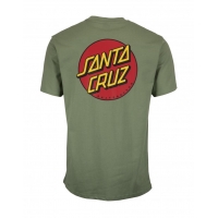 Tee Shirt Santa Cruz Classic Dot Chest Vintage Ivy 2022