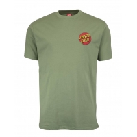 Tee Shirt Santa Cruz Classic Dot Chest Vintage Ivy 2022