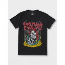 Tee Shirt Volcom Skate Vitals Crypt Ripper Black 2022 pour , pas cher