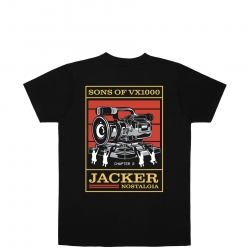 Tee Shirt Jacker Sons Of VX Black 2026 pour unisexe