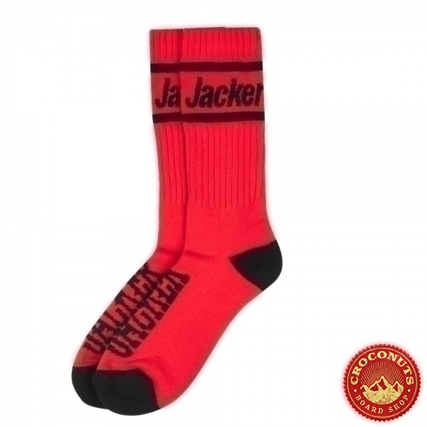 Chaussettes Jacker After Logo Socks Red 2022