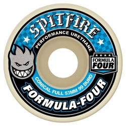 Roues Spitfire F4 53mm 99D Conical Full 2026 pour unisexe