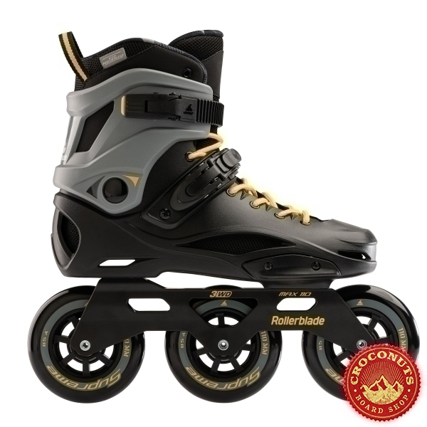 RollerBlade RB 110 3WD Noir Jaune Safran 2023