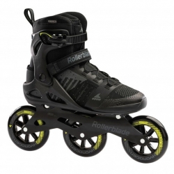 RollerBlade Macroblade 110 3 WD Noir Lime 2022 pour homme