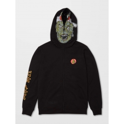 Sweat Volcom Richard French Full Zip Black 2022 pour junior, pas cher