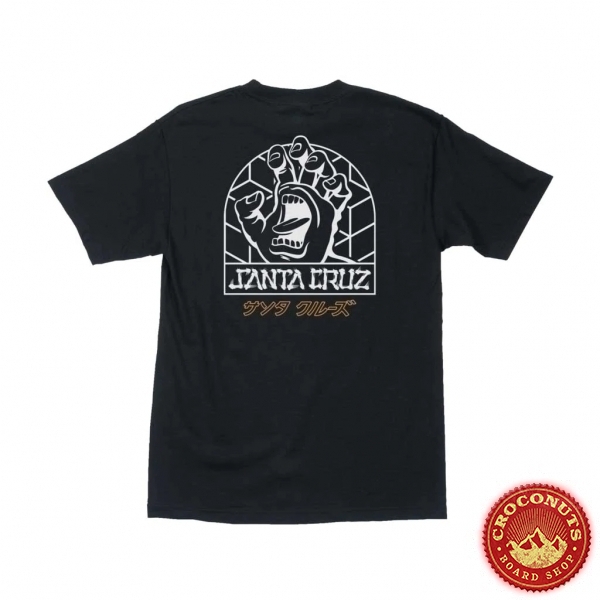 Tee Shirt Santa Cruz Forage Hand Black 2022
