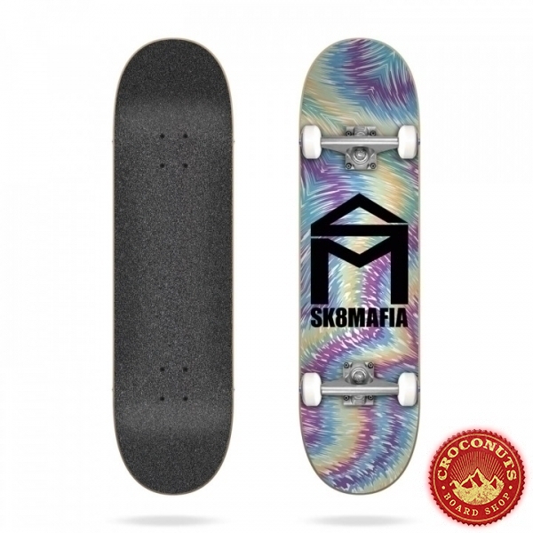 Skate Complet Sk8mafia House Logo Tie Dye 7.87 2022