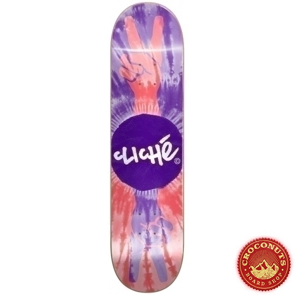 Deck Cliche Peace RHM Purple Red 8.5 2022