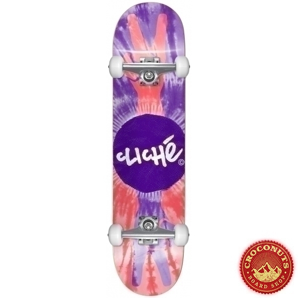Skate Complet Cliche Peace Purple Red 8 2023