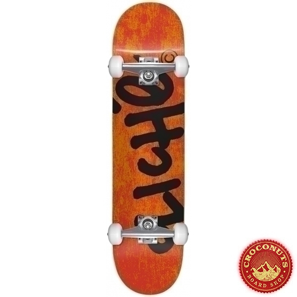 Skate Complet Cliche Handwritten Orange Black 7.375 2023