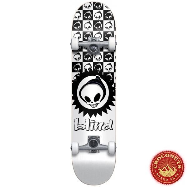 Skate Complet Blind Checkered Reaper Soft White 7.375 2022