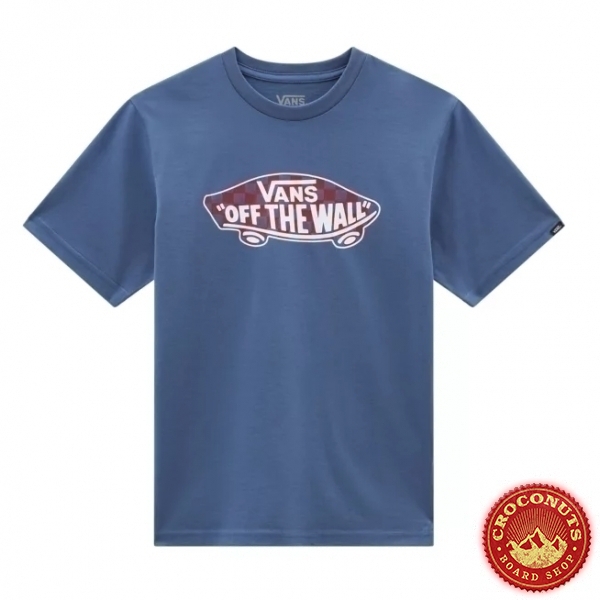 Tee Shirt Vans OTW Logo Fill Kid True Navy Chili Pepper 2022