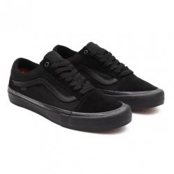 Shoes Vans Skate Old Skool Pro Black Black 2021 pour , pas cher
