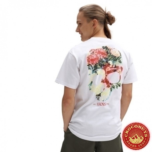 Tee Shirt Vans Strange Blossoms White 2022
