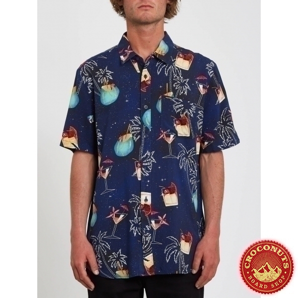 Chemise Volcom Cosmic Vaca Blueprint 2022